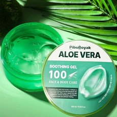 바람길 피부보약 알로에베라 순도 100 수분촉촉 수딩젤, 5개, 300ml