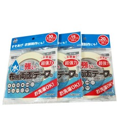 【KAWAGUCHI 河口牌】布用雙面膠帶 防水布用雙面膠帶 日本原裝進口, 1個