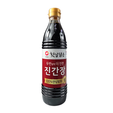 청정원 두번달여 더 진한 진간장골드, 840ml, 4개