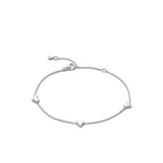 모니카비나더 하트 스테이션 체인 브레이슬릿