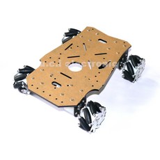 UCI電子 DIY 全向移動小車 麥克納姆輪 小車底盤 機器人小車, 1個