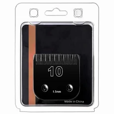 Pro 티타늄 분리형 애완 동물 개 교체 클리퍼 블레이드 Andis/Oster A5/Wahl KM10 시리즈 호환 가능, 05 10(1.5mm)