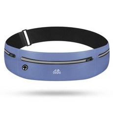 러닝밸트 전문 러닝 허리 가방 안전 반사 방수 편안한 패니 백 남녀공용 스포츠 숨겨진 파우치 벨트 팩, 1개, 2) 딥 블루