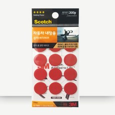 3M 폼양면테이프 강력 양면테이프 원형 자동차, 1개