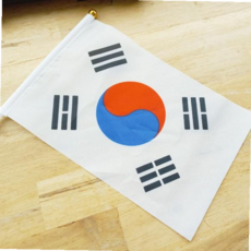 폴리 응원 행사용 미니 태극기 국기 천수기 14x21cm 행사용태극기 손태극기, 미니태극기14x21cm, 미니태극기14x21cm, 1개