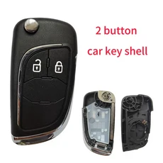 쿠쿠스토어 뷰익 오펠 복스홀 아스트라 J 코르사 인시그니아 자피라 C 2009-201 JXKEY 개조형 리모트 키 31, 04 Shell-2BT, 03 No logo