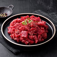 국내산 소고기 1등급 냉장 국거리(세절), 2개, 300g