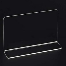 물결샵 L형 투명 아크릴 칸막이 소형 수납함 서랍식 냉장고 홀더 멀티박스 깔끔한 모던한 디자인 정리대