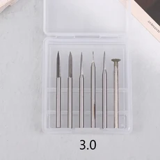 새로운 5/6PCS HSS 목공 조각 비트 세트(회전 공구용) 정밀 뿌리 및 핵심, 01 A2