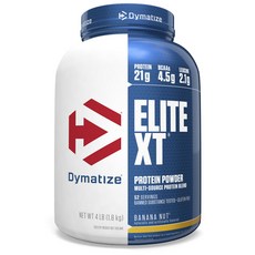 Daimatize Elite XT 多源蛋白粉, 香蕉堅果, 1個, 1.8kg