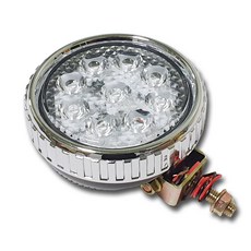 LED 써치라이트 / 안개등 포그램프 작업등 12/24V겸용, 원형 LED 써치라이트 소형, 1개