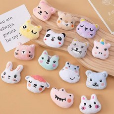 인형뽑기 미니 귀여운 동물 봉제 인형 5-6cm 박제 장난감 소녀 플러시 클로 기계 액세서리 생일 파티 크리스마스 선물 보상, [04] 10PCS Random