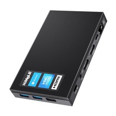 HiMeLE PC Mini Quieter 4C N100(3.4GHz) PC 16GB 512GB Windows 11 Pro LAN 2.45G Wi-Fi M.2 SSD USB-C