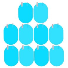 방수 필름 윈도우 글래스 안티포그 반사방지 스티커 자동차 백미러, 1개, 2. 10pcs blue