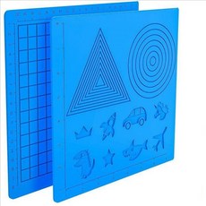 3D pen 모사 실리콘 패드 어린이 프린터 패드 3D 화판 실리콘 디자인 패드 기본 템플릿, pattern2