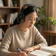 앙플러스 청력 보호 귀마개 소음 차단 헤드셋, 1개, 1개입