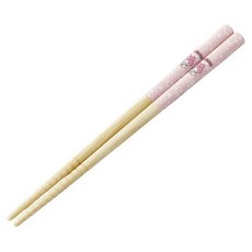산리오 스케이터 대나무 젓가락 16.5cm, 마이멜로디 우시로우시로, 1개, 단품