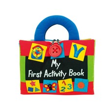 알록달록 아기 시각 소근육 감각 발달 헝겊 놀이책 신기한