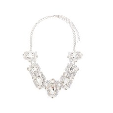 셀프포트레이트 클러스터 크리스털 네크리스