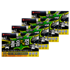 롯데제과 졸음번쩍껌, 16g, 4개