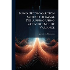 (영문도서)Blind Deconvolution Method of Image Deblurring Using Convergence of Variance Paperback, Hutson Street Press, English, 9781025116181