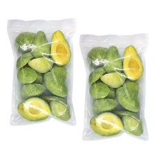 손씨푸드 냉동 아보카도 하프컷, 1kg, 2개