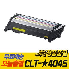 삼성전자 프린터 토너 CLT-K404S/TND, 블랙, 1개