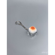 1+4고품질신상피젯키보드버튼스트레스토이 시뮬레이션빵피규어키링, 5개, 단일 버튼 빵