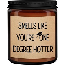 그녀/그를 위한 졸업 선물 고등학교 졸업생 2025년 간호학 석사 학위 8학년 대학 여성용 재미있는 축하 양초 자매 아들 딸 친구