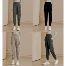 瑜伽高腰收腹柔軟長褲／寬鬆束腳顯瘦健身褲 瑜珈褲