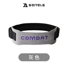 GOLD S GYM 골드짐 헬스 손목 보호대 G3500 스트랩, 소가죽 슬개골 밴드 그레이