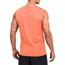 M MOTEEPI 남성용 민소매 머슬 셔츠 운동 운동 체육관 탱크 탑 빠른 건조 핑크 L