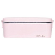 THANKO 單人份超高速便當盒兩用電鍋, 櫻花粉, TKFCLBRC