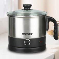 멀티 전기 쿠커 다용도 캠핑용 스테인리스 전기 멀티 냄비 간편 소형 주전자 조리기 여행용 다기능 끓이기