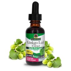 네이처스 앤서 은행잎 유기농 알코올 함유 1액량 온스 (30ml) Nature's Answer Ginkgo Leaf with Organic Alcohol 1-Fluid Ounc, 1개