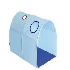 공주 텐트 침대 실내 꾸미기 어린이방꾸미기 인테리어 원형, 1개, 소프트블루