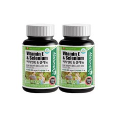 (정품) 네추럴라이즈 토코페놀 비타민E 셀레늄 토코페롤 90캡슐 2개, 90정, 1