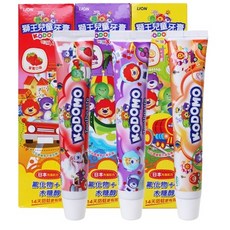 LION獅王 KODOMO 兒童牙膏 日本配方 氟化物 木糖醇 水果口味, 1個