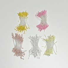 꽃씨 조화 깨씨 모루꽃 칼라 진주씨 꽃수술 꽃술 만들기재료 50개입, 1개, 진주씨(화이트) 약50개입