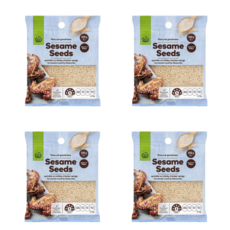 울월스 통깨 Woolworths Sesame Seeds, 4개, 100g