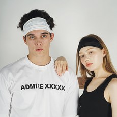 스포츠헤어밴드 운동 테니스 등산 러닝 남자 여자 머리띠, 화이트, 1개