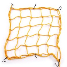 후크 오토바이 압축 보관 수하물 그물 헬멧 탱크, 1개, 3. Yellow 40x40cm