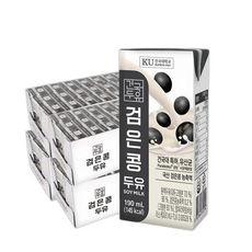 건국두유 검은콩 두유, 190ml, 1개