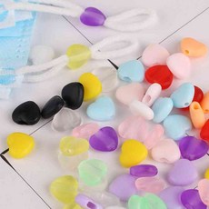 늘정 마스크 끈 조절 스트랩 하트 스토퍼10p