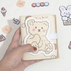 原創錢包小衆設計女可愛小兔子格子學生卡包多卡位小巧ins風短款
