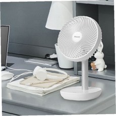 책상위 각도조절 회전송풍 장치 저전력 직류모터 조용한 작동 독서실 서재 업무공간, 상세페이지 참조, 상세페이지 참조