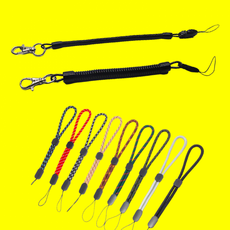 끌린다 스프링줄 도난방지 파라코트 스프링끈 분실방지 핸드폰 휴대폰 스트랩 와이어 끈