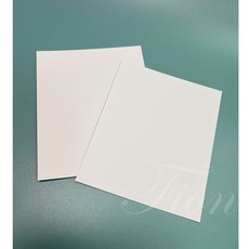 Fion方卡 優質白象牙卡 250磅 明信片/平滑象牙卡/象牙紙 50張 繪圖/彩繪/禪繞畫/閃卡/酷卡, 1個, 正方,10.4cm-100張