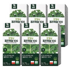 역시 동결건조 100% 유기농 폴란드 곱슬 컬리 케일 28g 14포 6박스