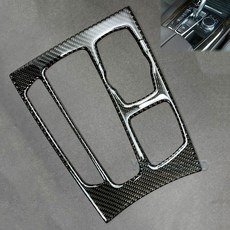 亮光3D真碳纖維 Carbon Fiber 真卡夢 排檔面板框貼片 適用 14-18 X5 X6 F15 F16